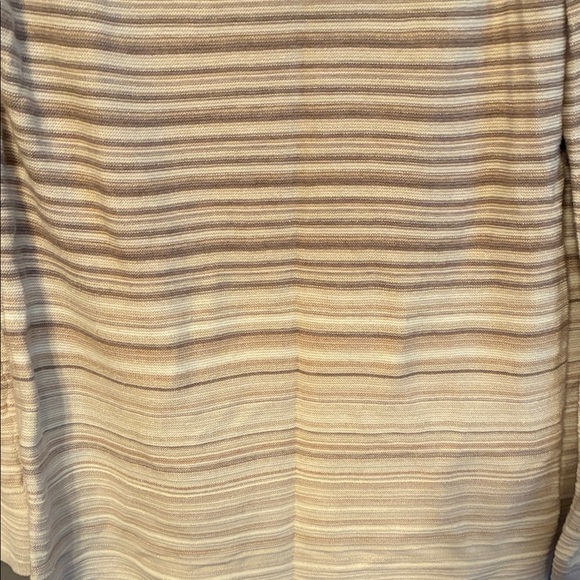 White House Black Market Striped Cowl Neck Sweater - Picture 4 of 13